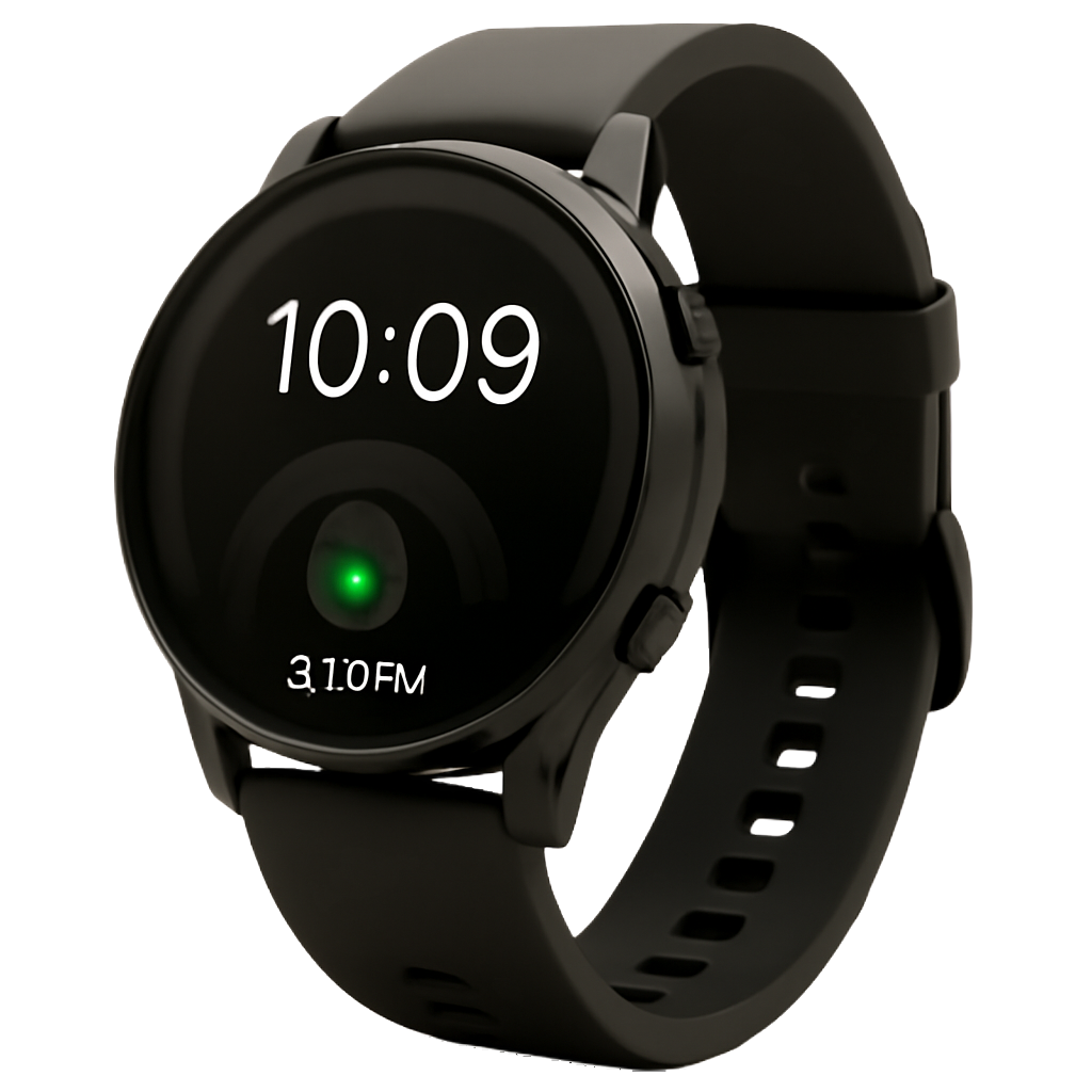 Zwart-horloge-no-background Sporthorloge geen achtergrond